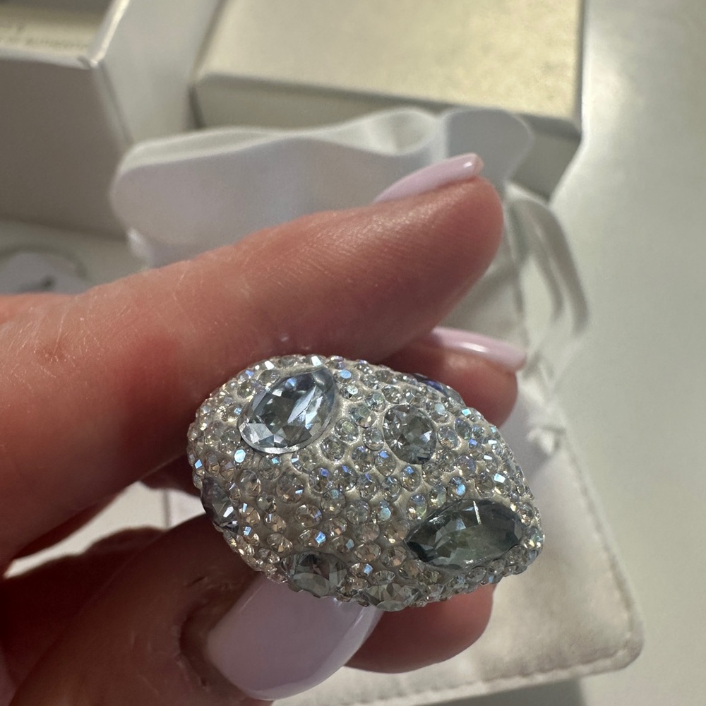 New in box Atelier Swarovski cocktail ring
